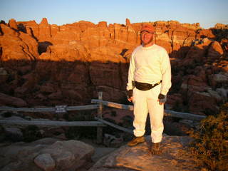 Camelback hike -- Joerg and Adam