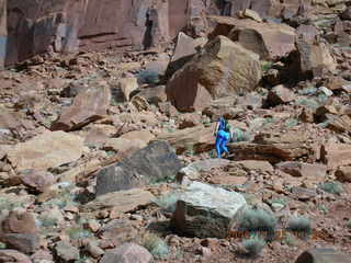 the rented Charger at Arches -- Adam