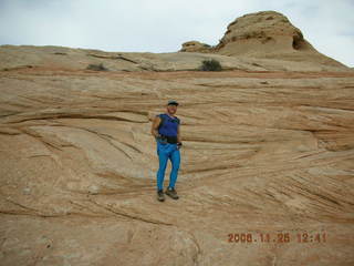 Arches National Park -- sunset at Fiery Furnace -- Adam