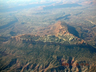 aerial -- Utah landscape -- Capitol Reef area