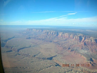 587 5zs. aerial -- Grand Canyon -- Marble Canyon