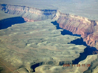 594 5zs. aerial -- Grand Canyon -- Marble Canyon