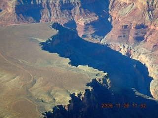 599 5zs. aerial -- Grand Canyon -- Marble Canyon