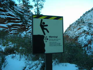 Arches National Park -- Devil's Garden trail sign