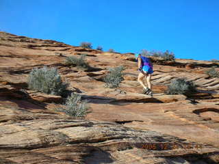 oldfamilyphoto -- Bryce/Zion trip -- Adam in a rock