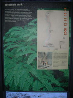 Arches National Park -- Moab Fault viewpoint sign