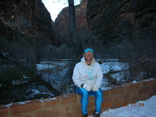 Zion National Park -- slickrock slope -- Adam