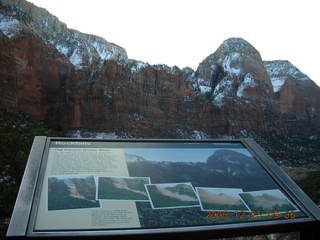 Zion National Park -- Watchman trail sign