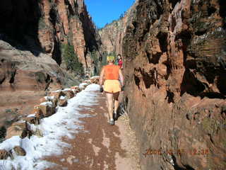 Zion National Park -- Refrigerator Canyon -- Adam