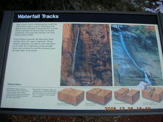 Zion National Park -- riverside walk sign
