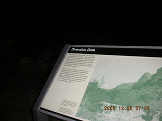 Zion National Park -- grotto trailhead sign