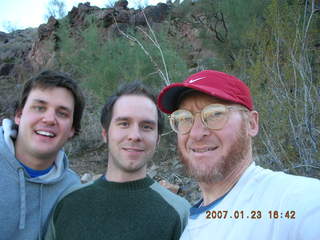 2 61p. Camelback hike -- Timo, Sebastian, Adam