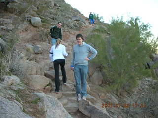 5 61p. Camelback hike -- Sebastian and Timo