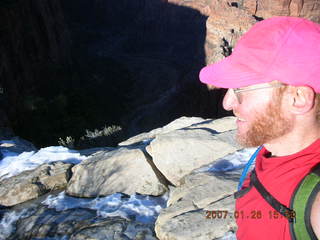 35 61s. Zion National Park - Angel's Landing - Adam