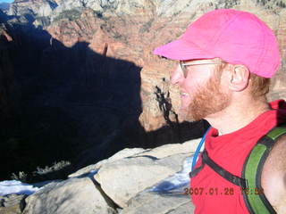 36 61s. Zion National Park - Angel's Landing - Adam