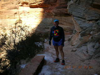 430 61t. Zion National Park - Observation Point hike - Adam