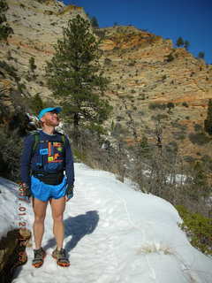 438 61t. Zion National Park - Observation Point hike - Adam