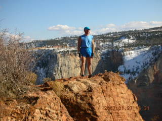 Zion National Park - Observation Point hike - Adam