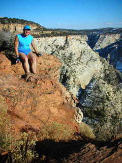 Zion National Park - Observation Point hike - Adam