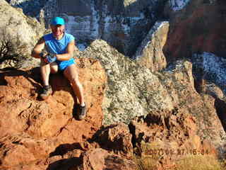 Zion National Park - Observation Point - Adam