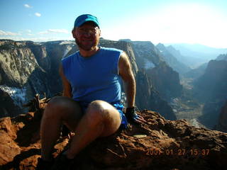 Zion National Park - Observation Point - Adam