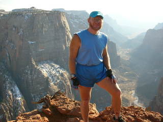 Zion National Park - Observation Point - Adam