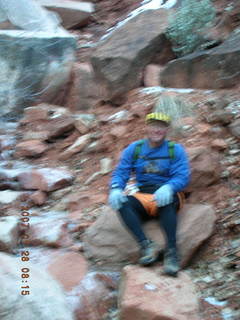 466 61u. Zion National Park - Watchman hike- Adam