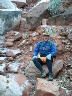 467 61u. Zion National Park - Watchman hike - Adam