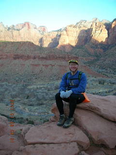 Zion National Park - Watchman hike - Adam