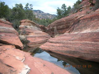 Sedona -- Secret Canyon hike -- unloading the Suburban