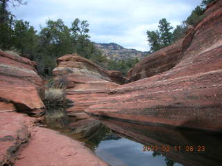 Sedona -- Secret Canyon hike -- trailhead map