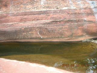 Sedona -- Secret Canyon hike -- slot canyon