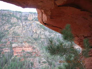 Sedona -- Secret Canyon hike -- even-more-secret arch