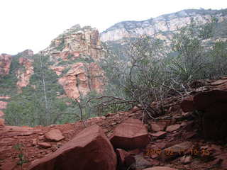 Sedona -- Secret Canyon hike -- even-more-secret arch