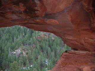 Sedona -- Secret Canyon hike -- even-more-secret arch