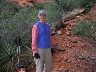 Sedona -- Secret Canyon hike -- even-more-secret arch