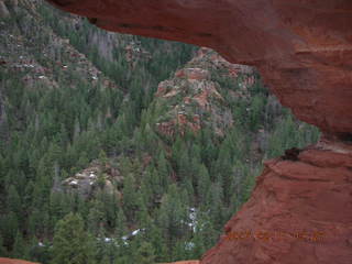 Sedona -- Secret Canyon hike -- even-more-secret arch