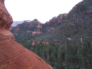 Sedona -- Secret Canyon hike -- even-more-secret arch