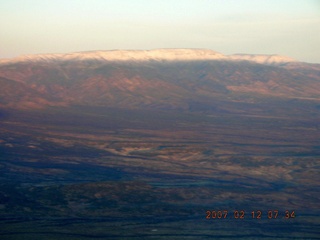 aerial -- clouds over the pass