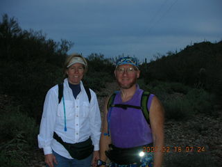 516 62j. Cave Creek hike - Beth, Adam