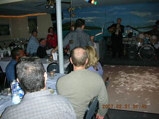 Morris Arboretum -- Betsy and Adam in tree-viewing sculpture
