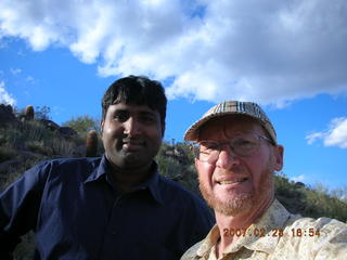 522 62u. Camelback hike -- Mahendran and Adam