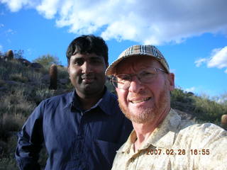 523 62u. Camelback hike -- Mahendran and Adam