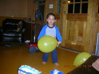 Gaby's fourth birthday -- Jenny, Eric