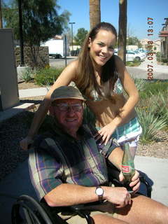 Heart Attack Grill - waitress - Adam in wheelchair