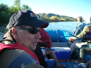 Salt River rafting trip - Michael