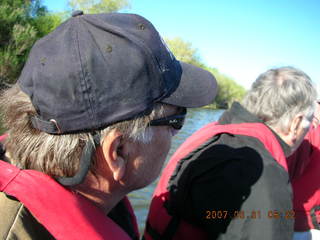 Salt River rafting trip - Michael