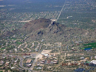 aerial - McDowell Mountains - Pinnacle Peak