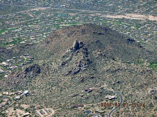 aerial - McDowell Mountains - Pinnacle Peak