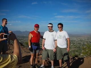 Camelback hike (mike) - Valmir, Adam, Eric, Leo